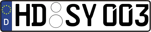 HD-SY003