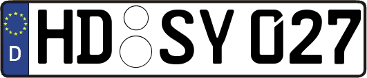 HD-SY027