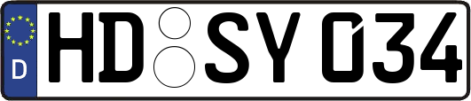 HD-SY034