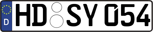 HD-SY054