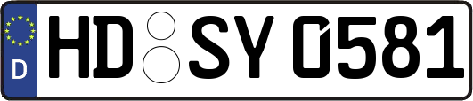 HD-SY0581