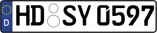 HD-SY0597