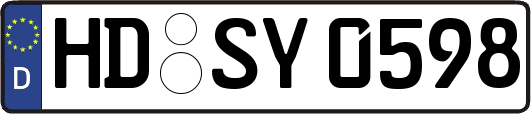 HD-SY0598