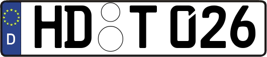 HD-T026