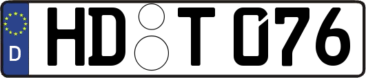 HD-T076