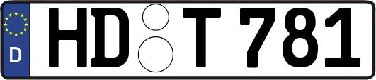HD-T781