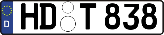HD-T838