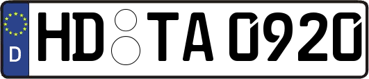 HD-TA0920