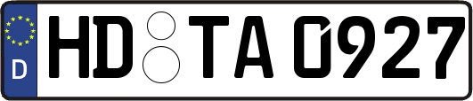 HD-TA0927
