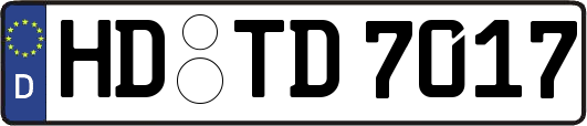 HD-TD7017
