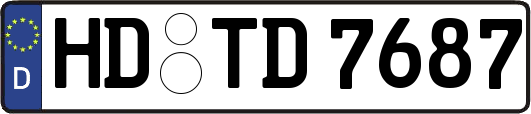 HD-TD7687