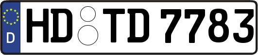 HD-TD7783