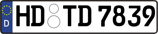 HD-TD7839