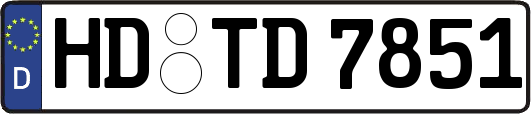 HD-TD7851
