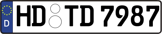 HD-TD7987