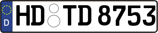 HD-TD8753