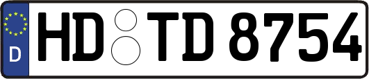 HD-TD8754