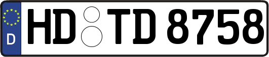 HD-TD8758