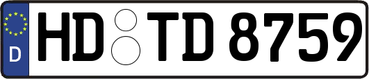 HD-TD8759