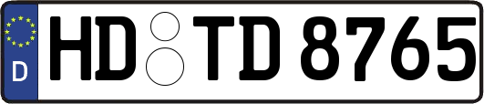 HD-TD8765