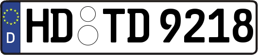 HD-TD9218