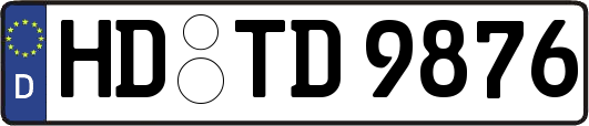 HD-TD9876