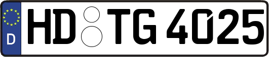 HD-TG4025