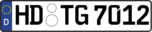 HD-TG7012