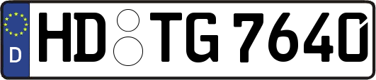 HD-TG7640