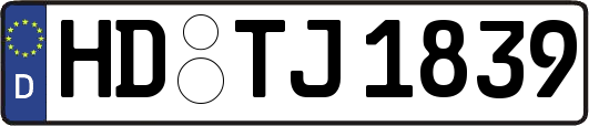 HD-TJ1839