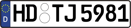 HD-TJ5981
