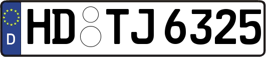 HD-TJ6325