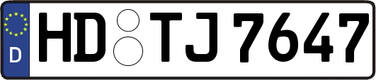 HD-TJ7647