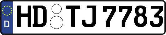 HD-TJ7783
