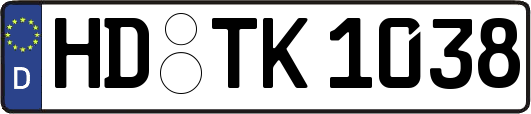 HD-TK1038