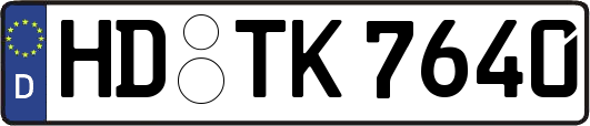 HD-TK7640