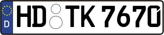 HD-TK7670