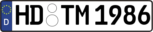 HD-TM1986