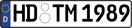 HD-TM1989