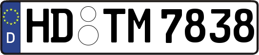 HD-TM7838