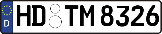 HD-TM8326