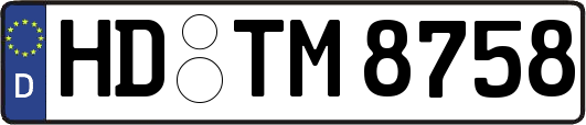 HD-TM8758