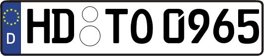 HD-TO0965