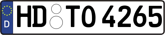 HD-TO4265