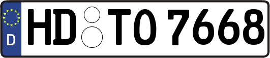 HD-TO7668
