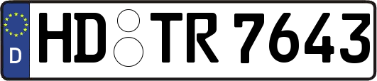 HD-TR7643