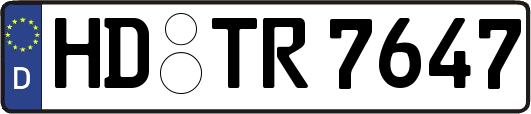 HD-TR7647