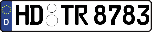 HD-TR8783