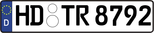 HD-TR8792