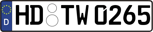 HD-TW0265